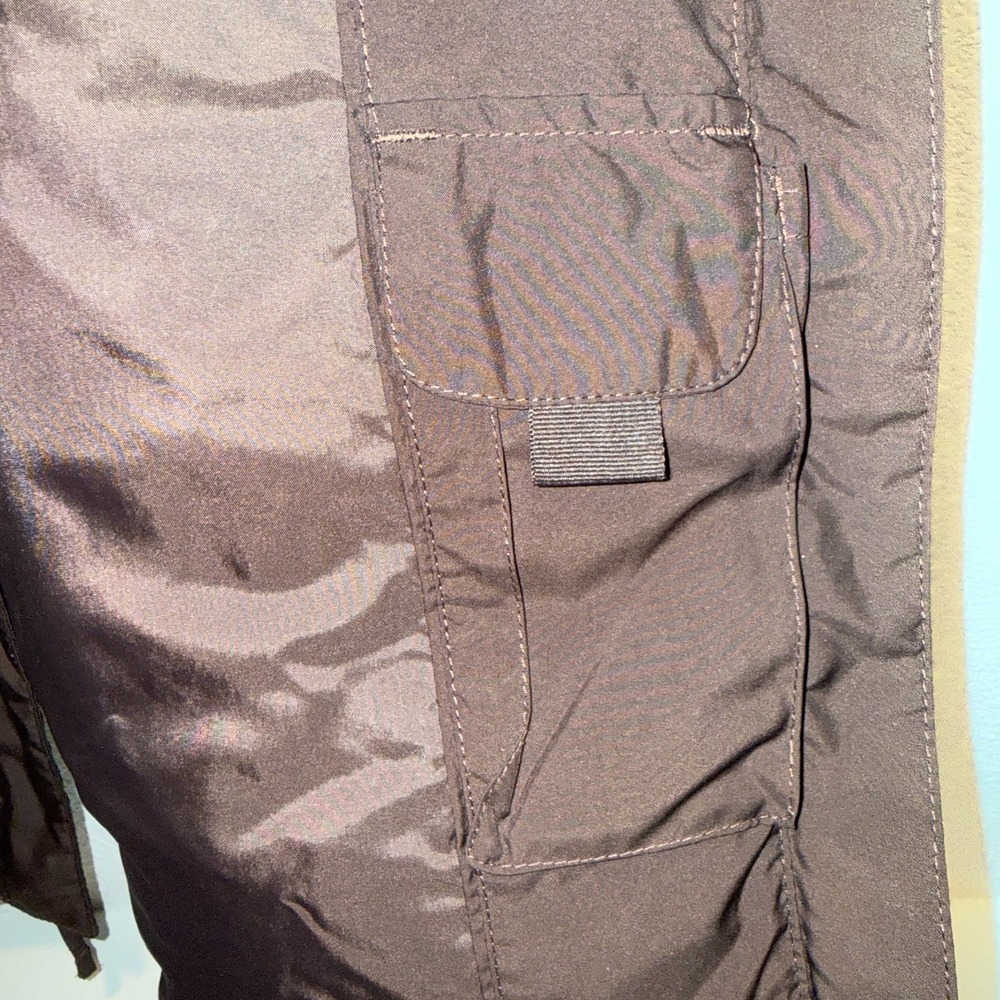 L.L. Bean Goose Down Puffer Vest Men's Large Brown Full Zip Snap‎ Outdoor - Picture 7 of 8